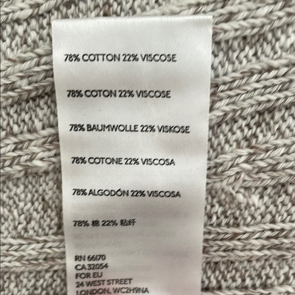 Gray Ribbed Knit Skirt - Picture 5 of 5